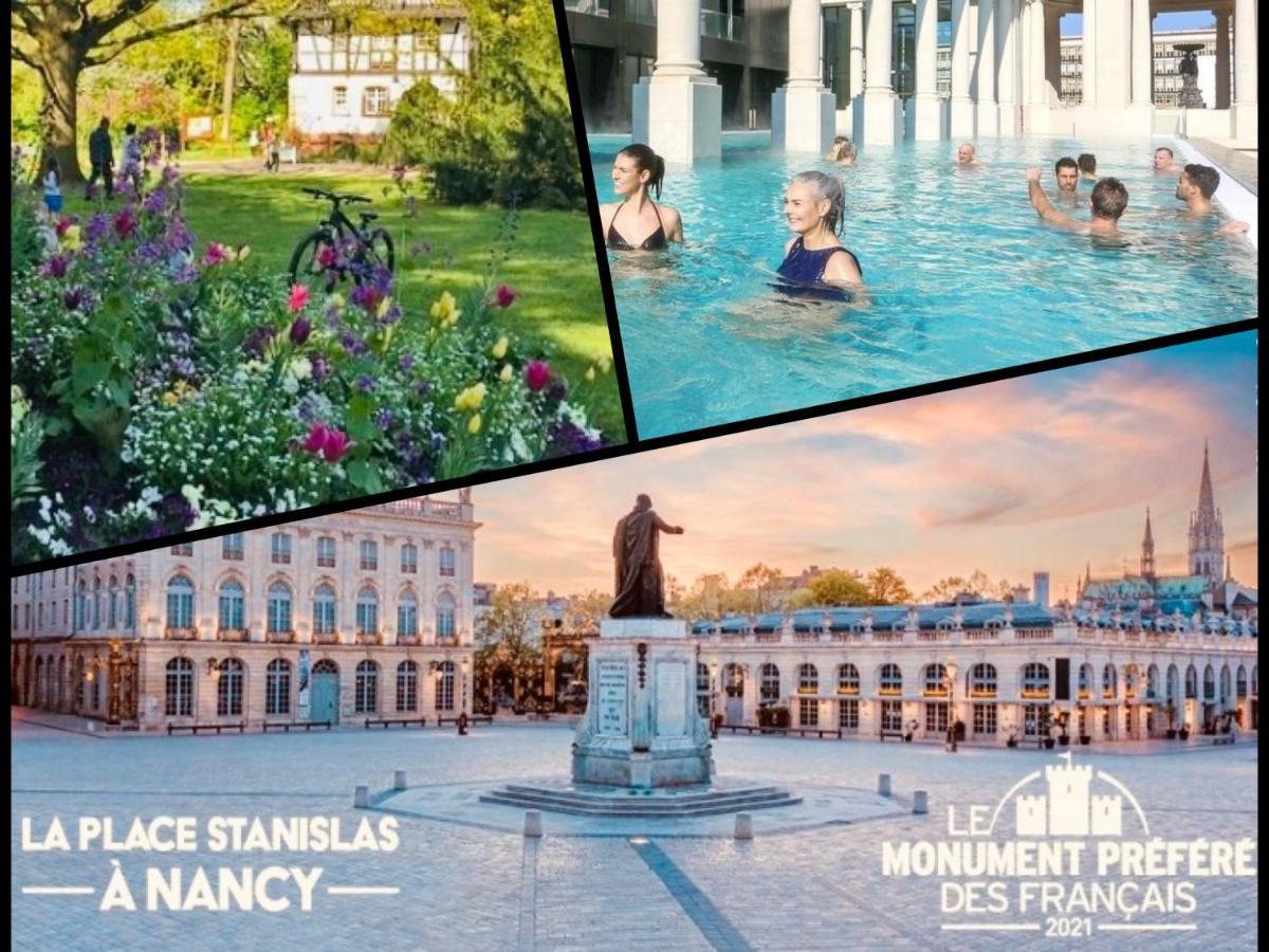 Proche Nancy Centre, A Quelques Pas Des Thermes Et Du Campus Artem, Appartement Calme Avec Parking Gratuit 외부 사진