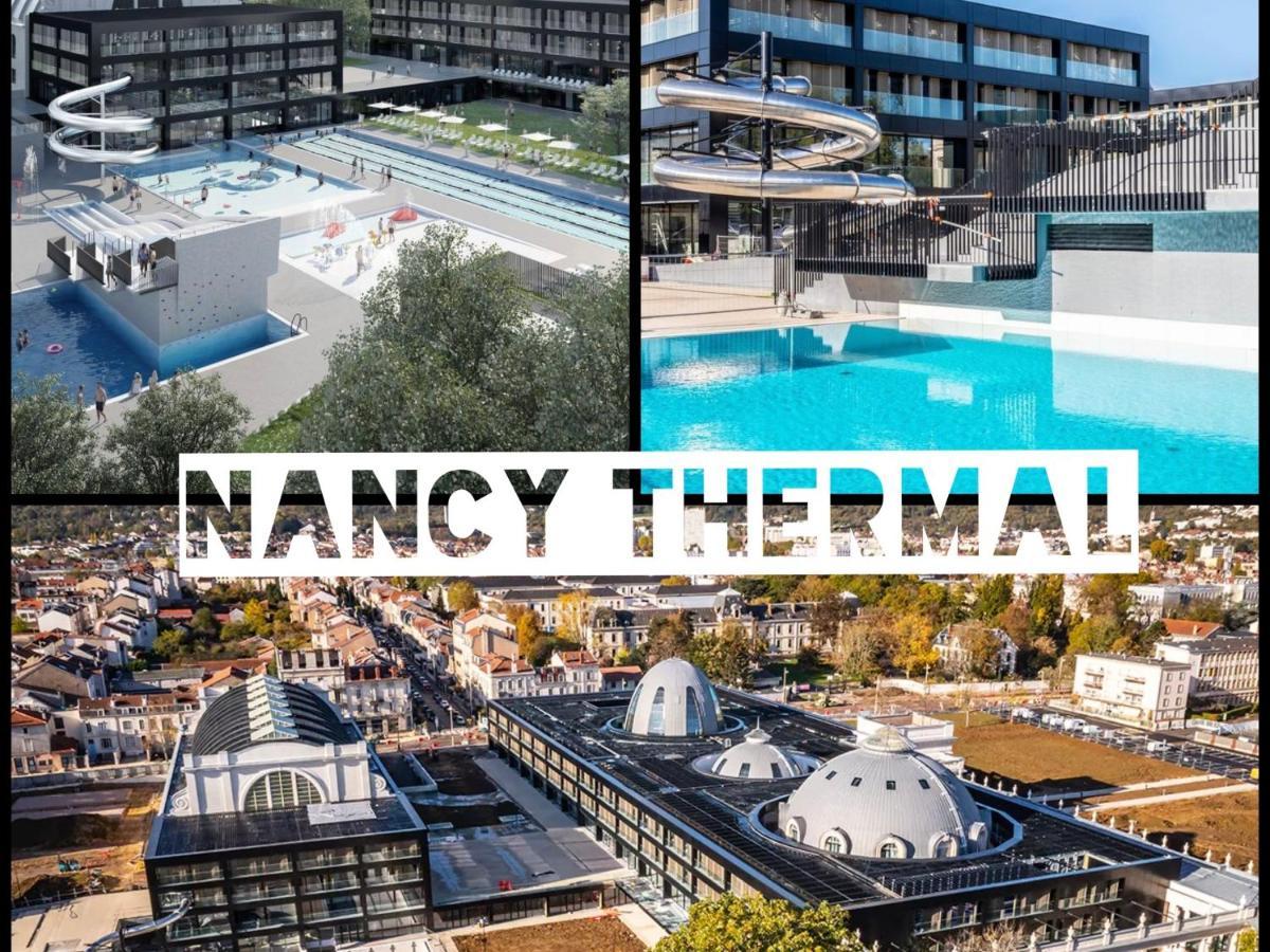 Proche Nancy Centre, A Quelques Pas Des Thermes Et Du Campus Artem, Appartement Calme Avec Parking Gratuit 외부 사진
