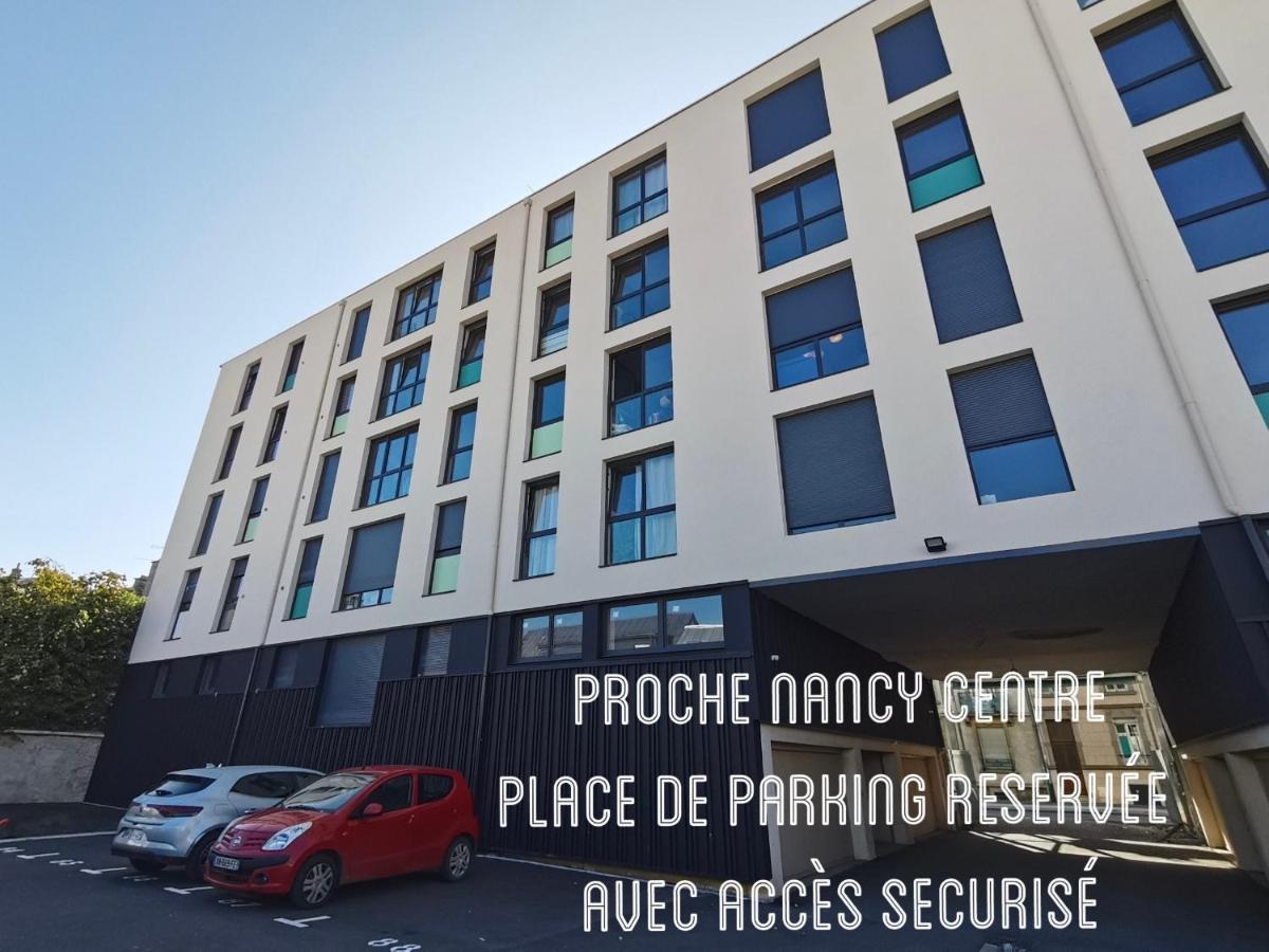Proche Nancy Centre, A Quelques Pas Des Thermes Et Du Campus Artem, Appartement Calme Avec Parking Gratuit 외부 사진